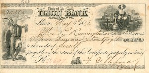 Check Issued to Mrs. P (Philo) Remington